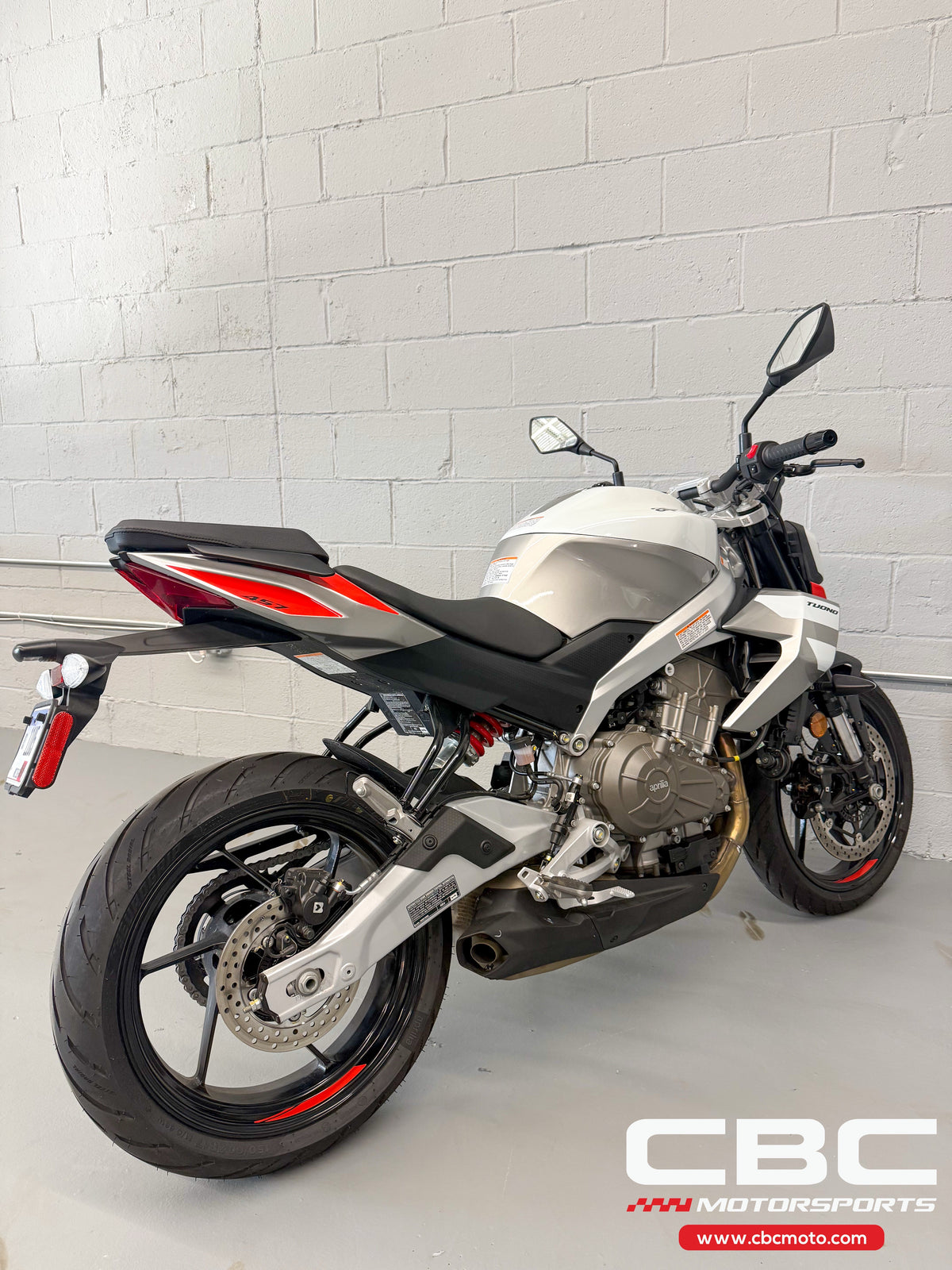 2026 Aprilia Tuono 457 - Puma Grey - Demo - AP2103