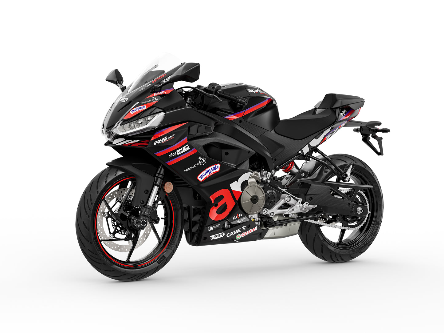 2026 Aprilia RS 457 - GP Replica Black - AP2134