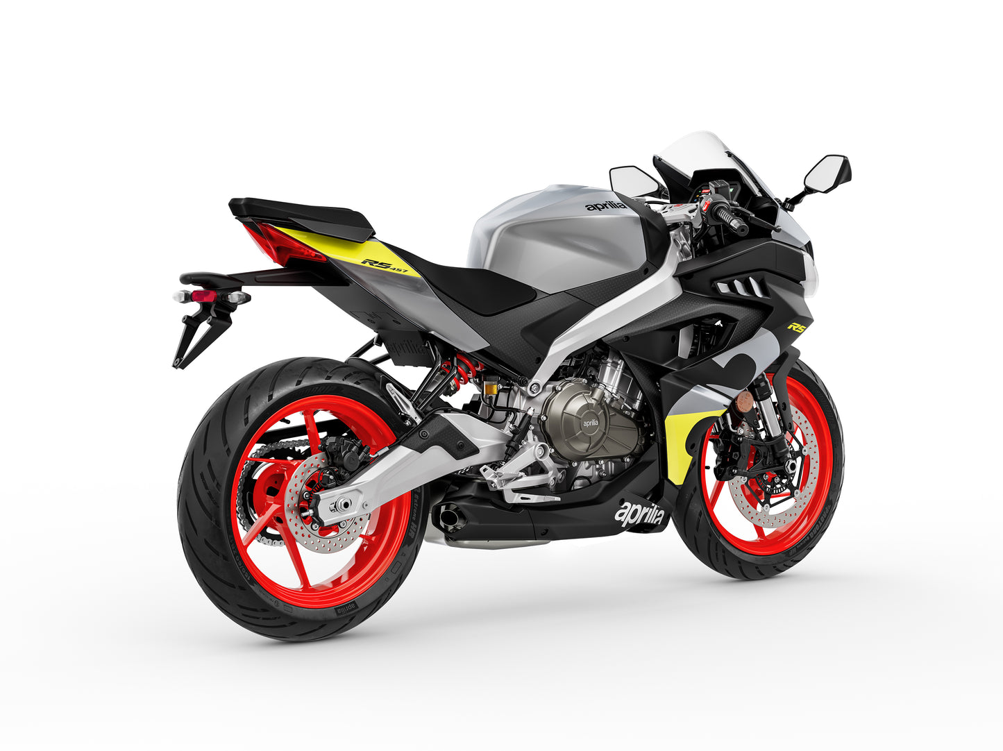 2026 Aprilia RS 457 - Arsenic Yellow