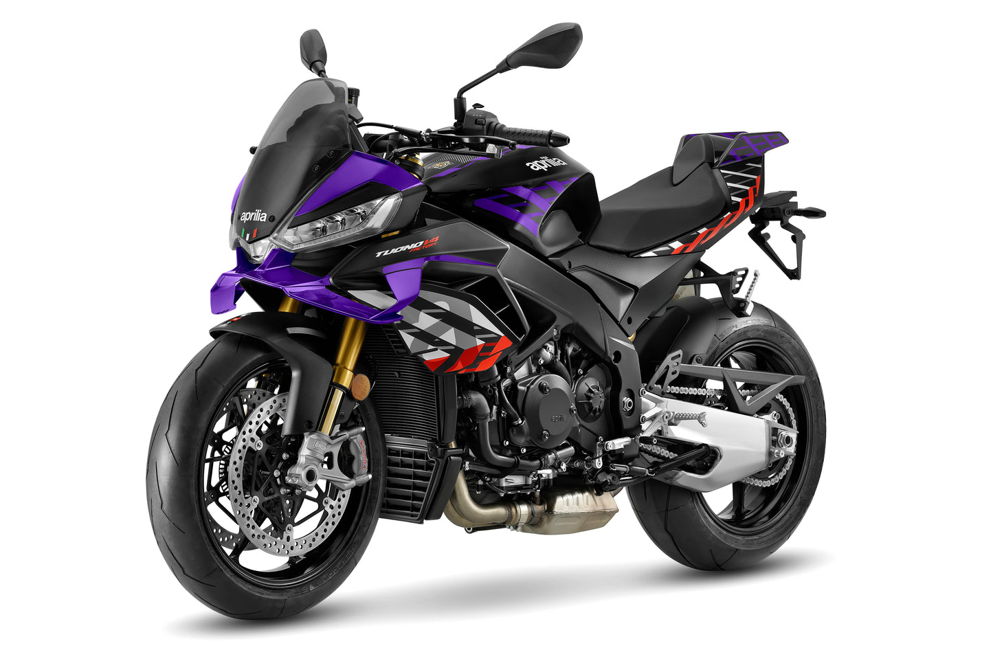 2027 Aprilia Tuono V4 Factory - Shakedown Indigo - AP2143