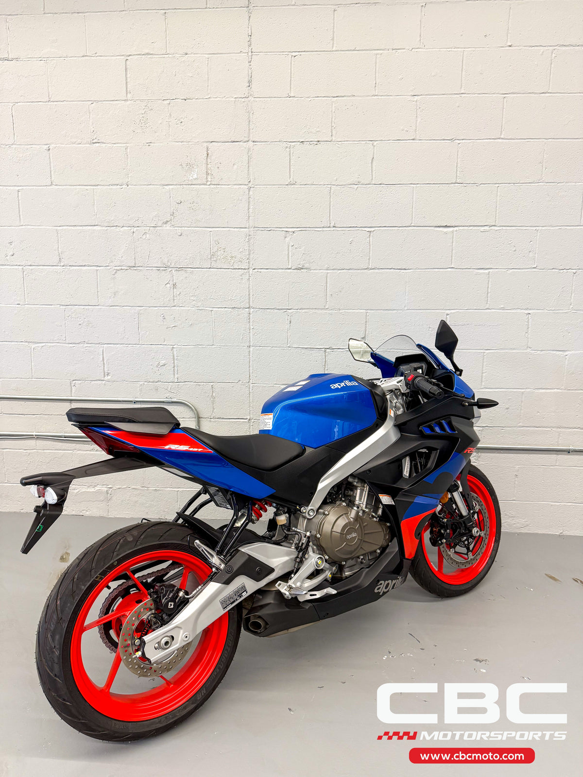 2026 Aprilia RS 457 - Coral Snake Blue - AP2145