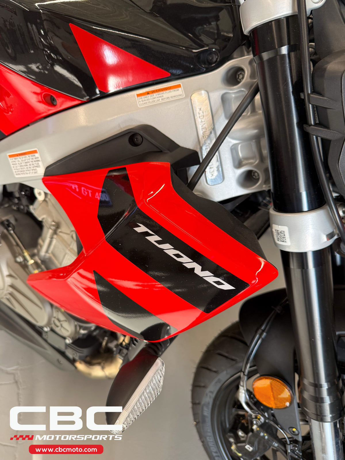 2026 Aprilia Tuono 457 - Piranha Red - AP2105