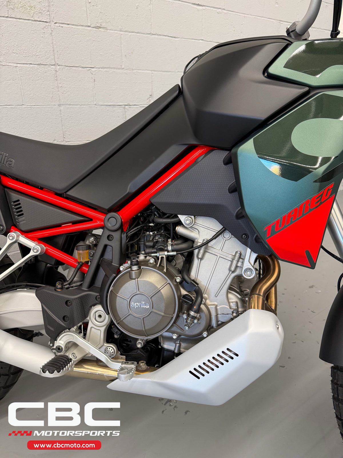 2026 Aprilia Tuareg 660 - Tornado Green - AP2114