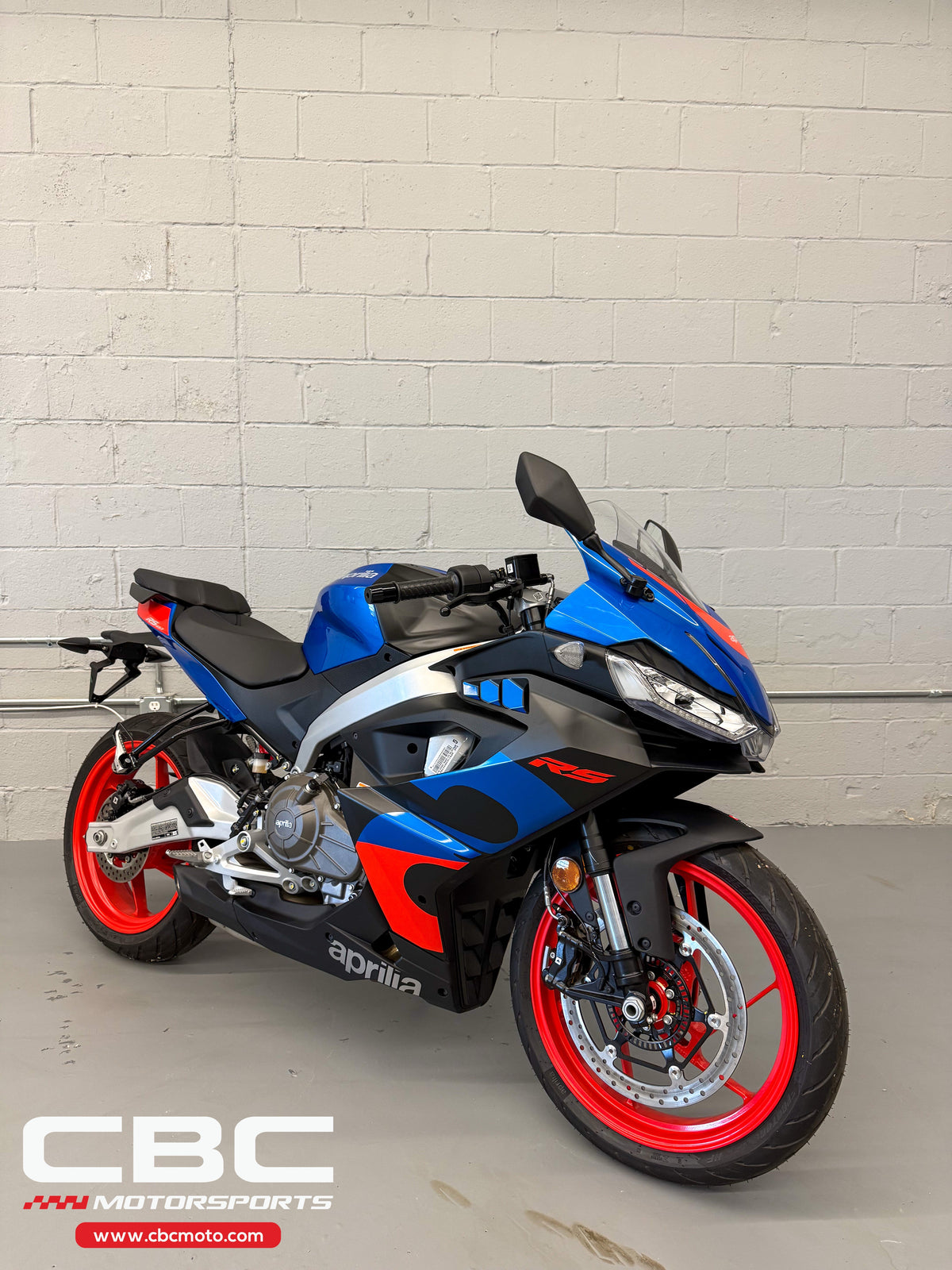 2026 Aprilia RS 457 - Coral Snake Blue - AP2145