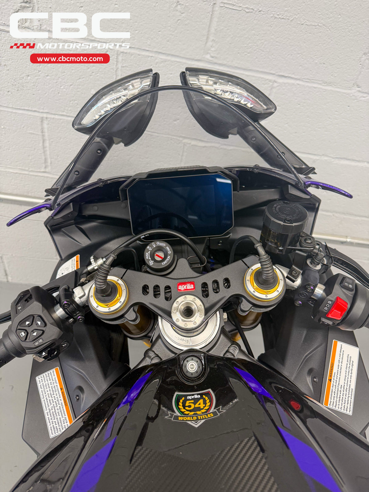 2027 Aprilia RSV4 Factory - Shakedown Indigo - AP2144