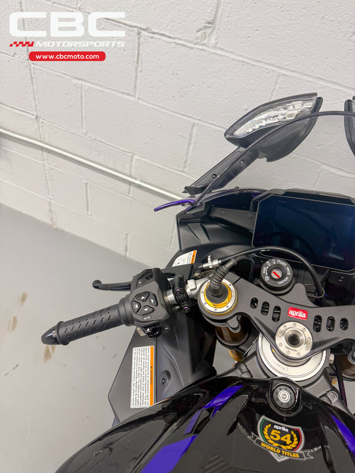 2027 Aprilia RSV4 Factory - Shakedown Indigo - AP2144