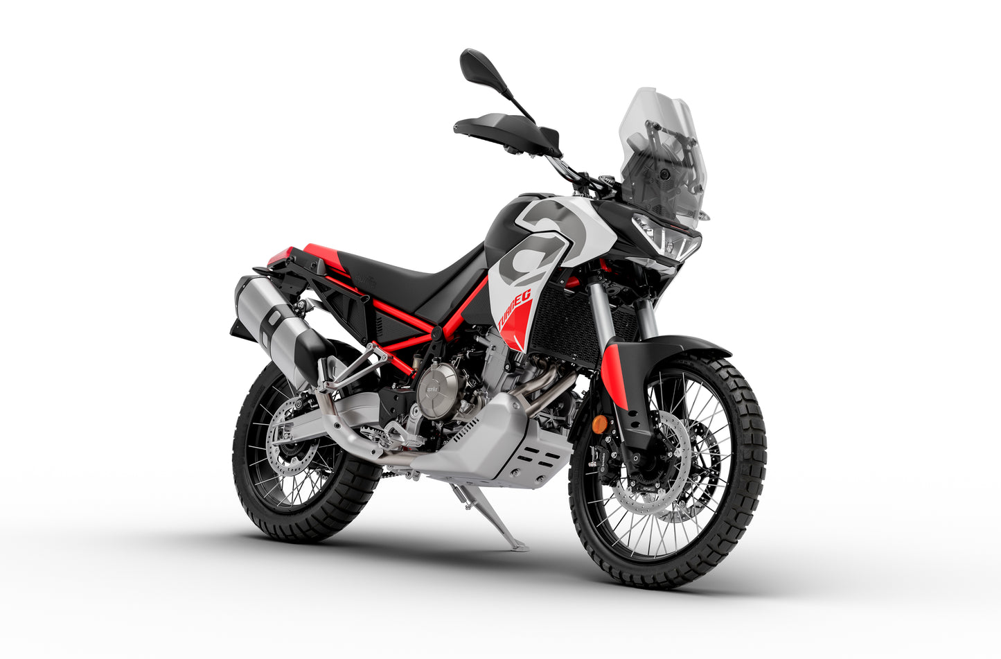 2026 Aprilia Tuareg 660 - Hailstorm White