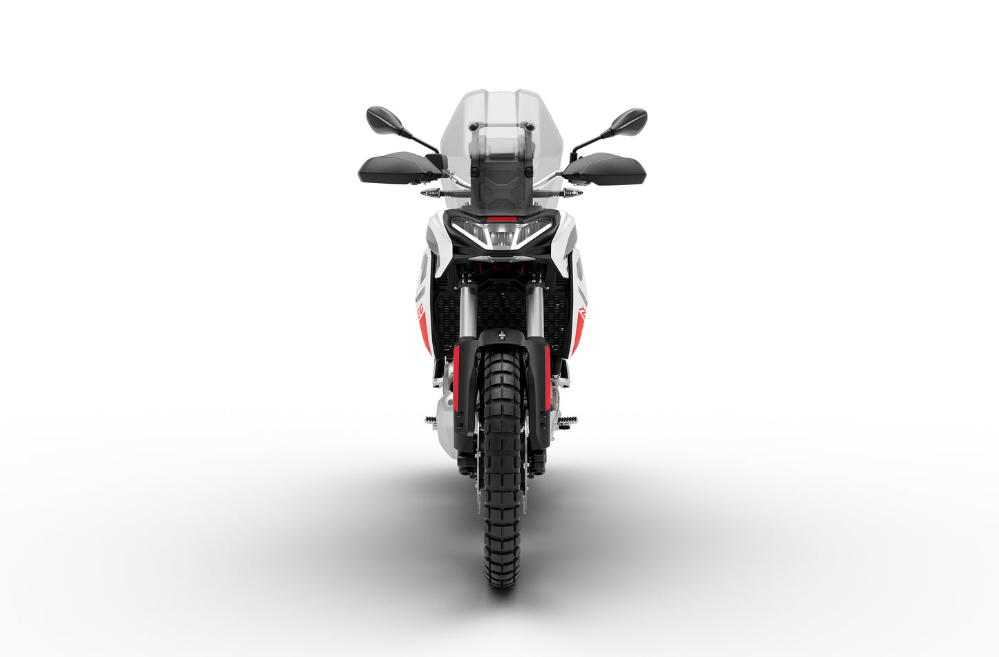 2026 Aprilia Tuareg 660 - Hailstorm White
