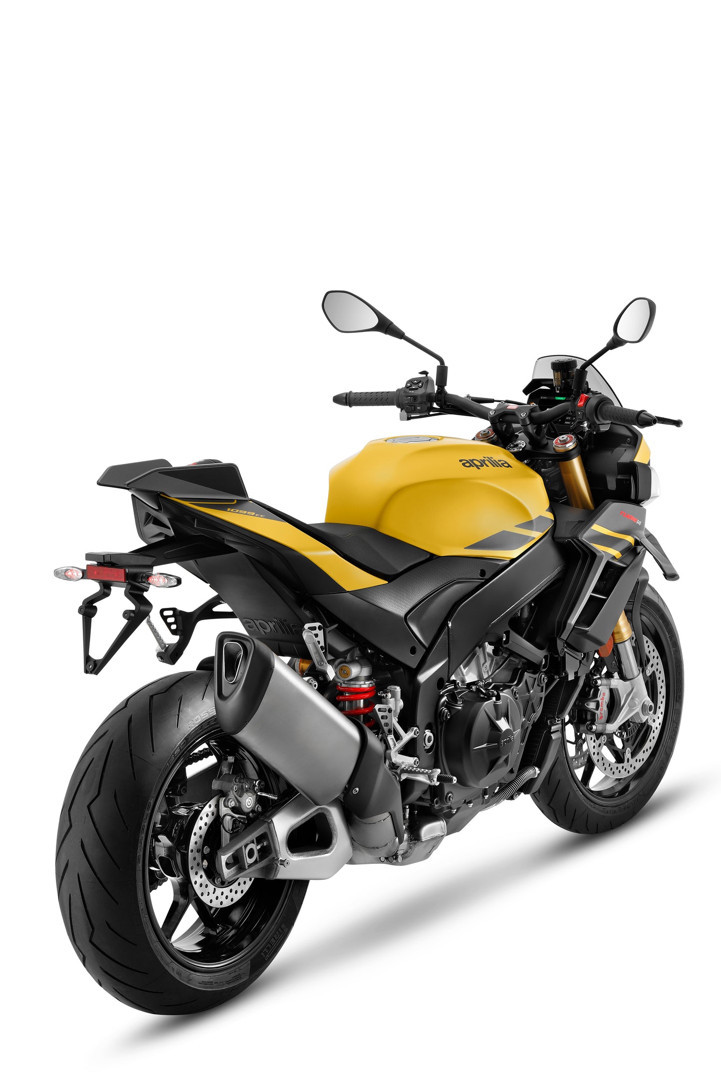2026 Aprilia Tuono V4 - Scorpion Yellow - AP2112