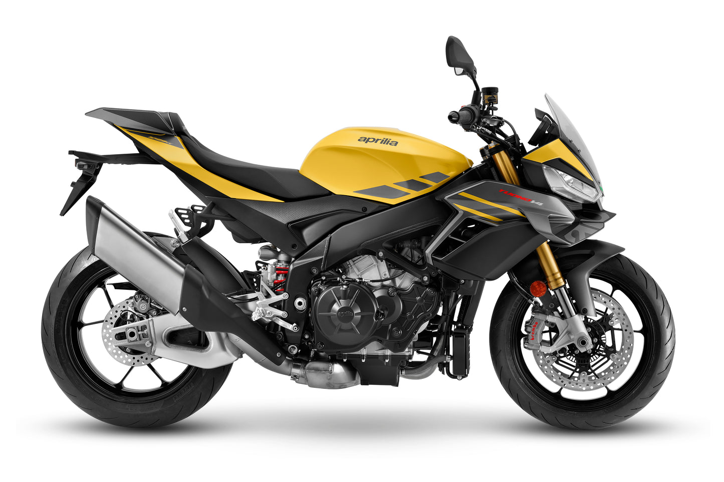 2026 Aprilia Tuono V4 - Scorpion Yellow - AP2112