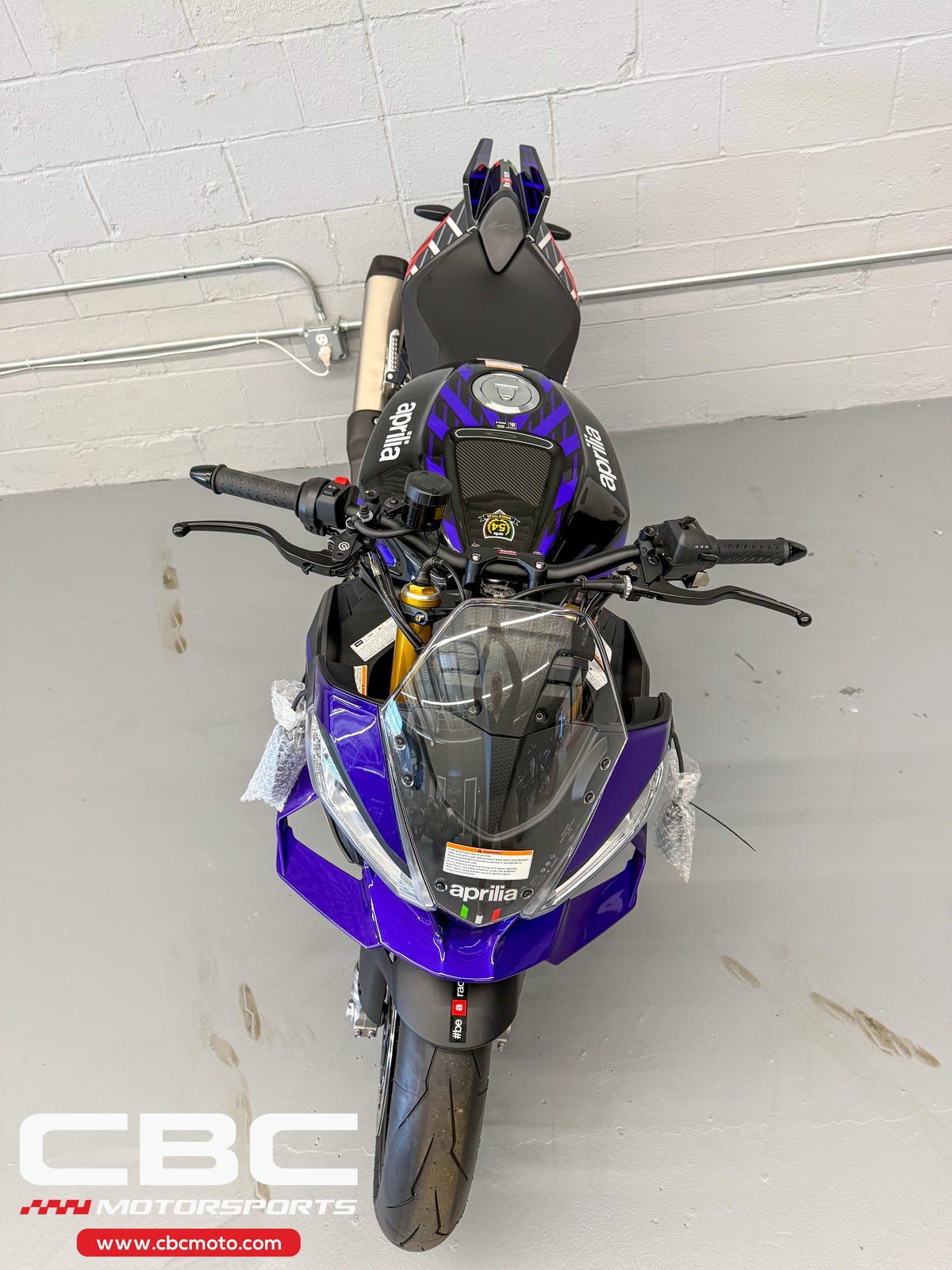 2027 Aprilia Tuono V4 Factory - Shakedown Indigo - AP2133