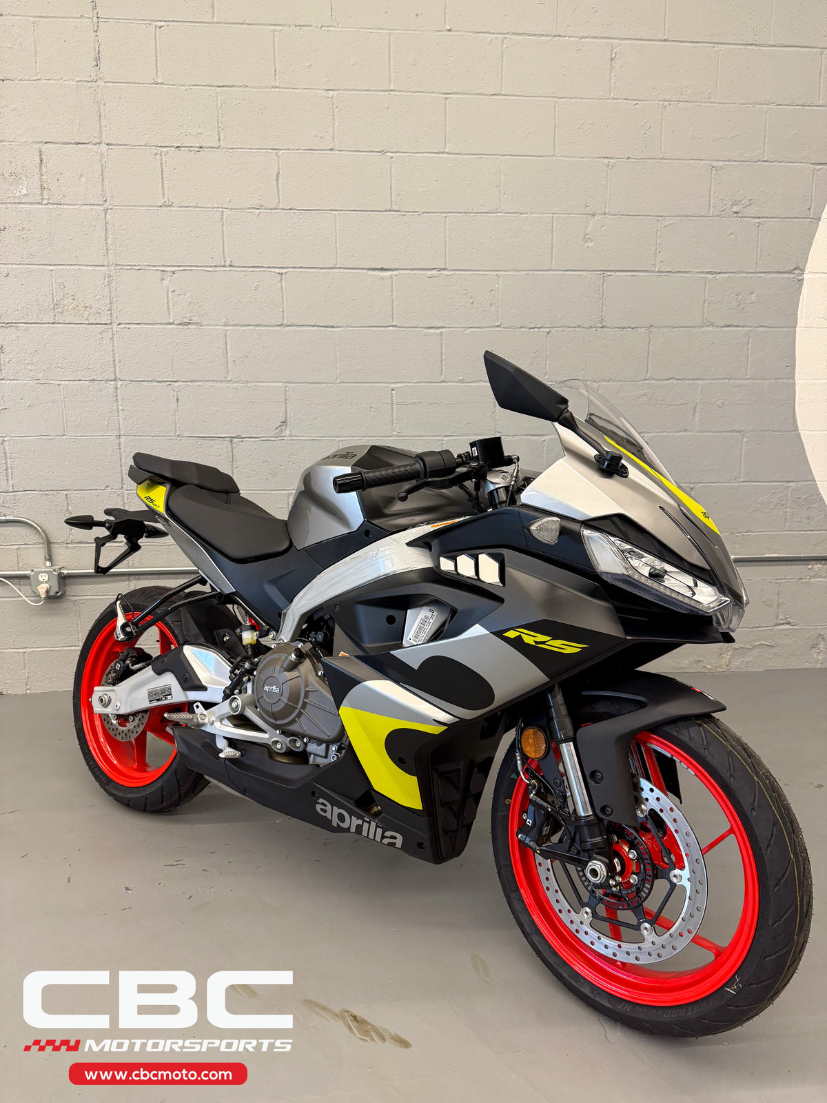 2026 Aprilia RS 457 - Arsenic Yellow - AP2150