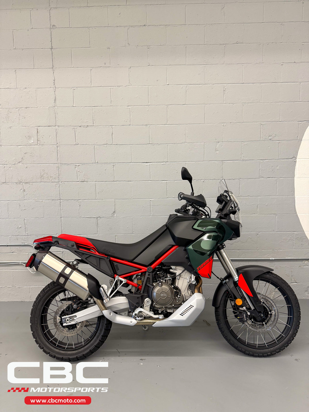 2026 Aprilia Tuareg 660 - Tornado Green - AP2114