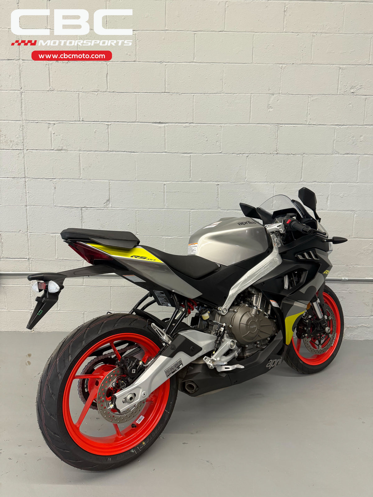 2026 Aprilia RS 457 - Arsenic Yellow - AP2150