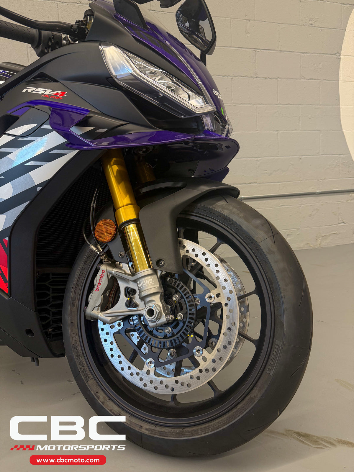 2027 Aprilia RSV4 Factory - Shakedown Indigo - AP2144