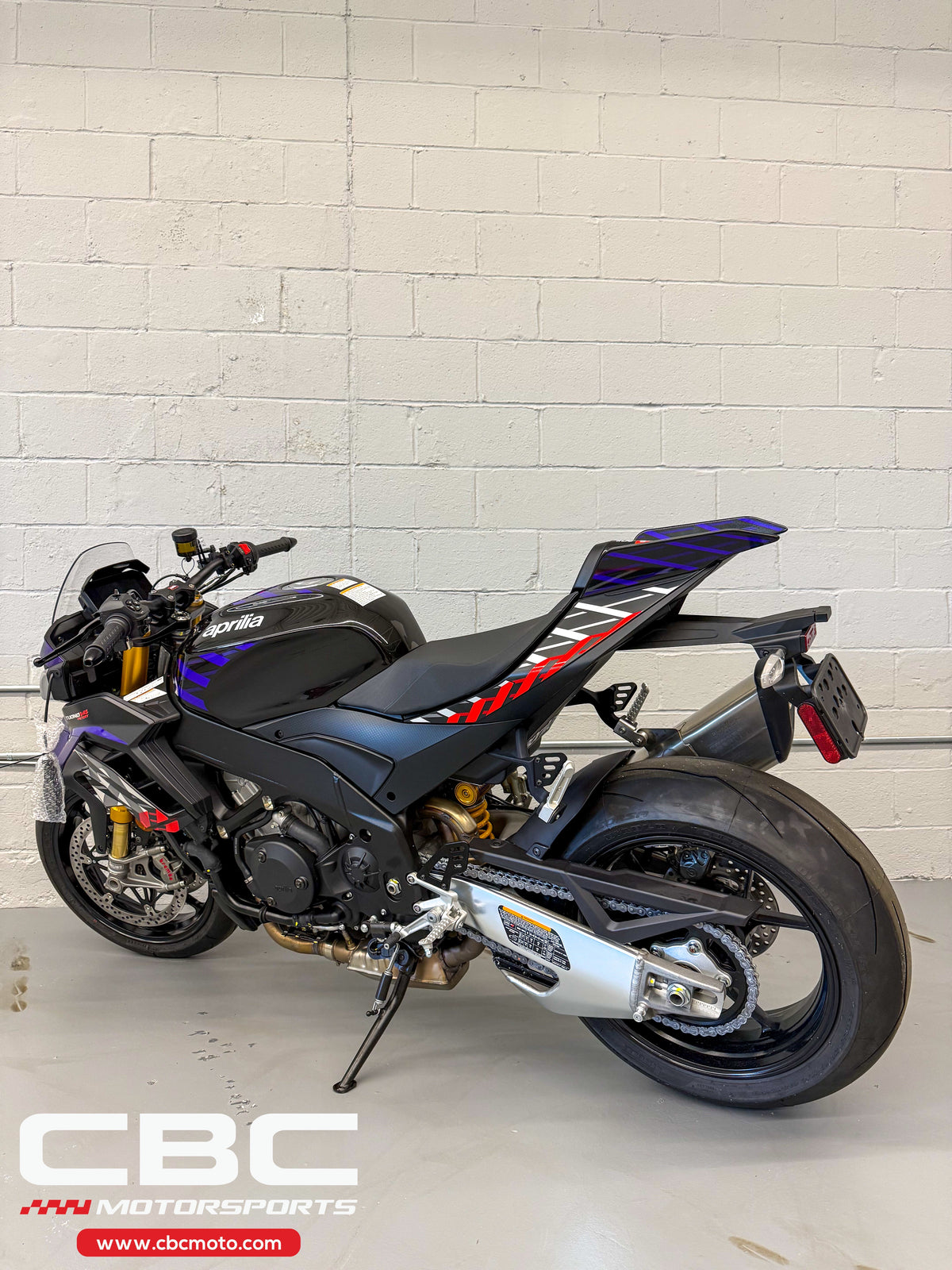 2027 Aprilia Tuono V4 Factory - Shakedown Indigo - AP2133
