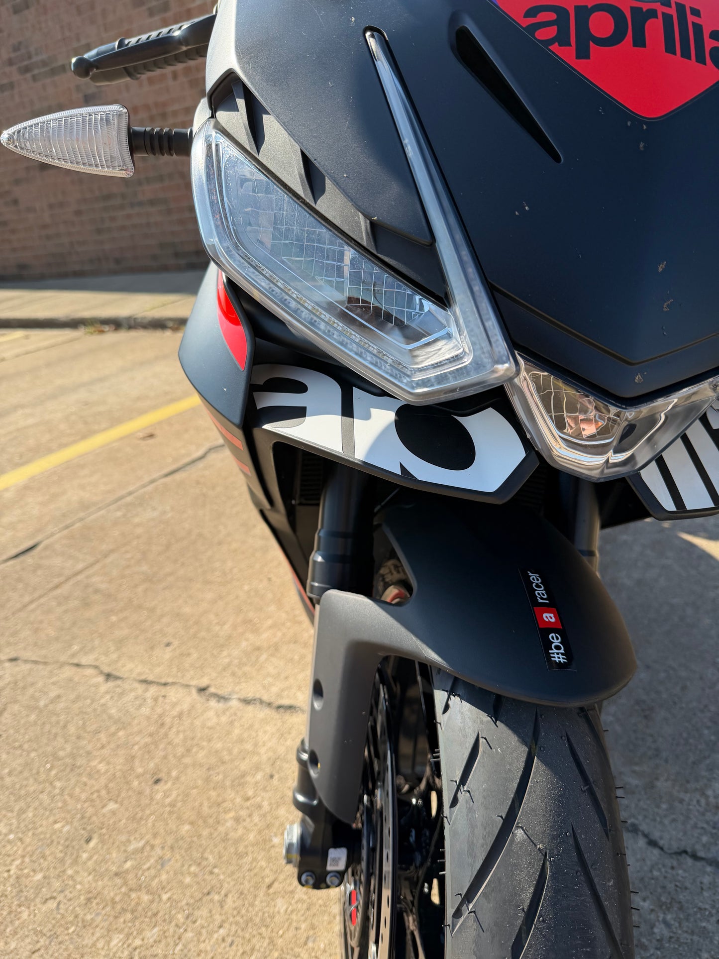 2025 Aprilia RS 457 - Racing Stripes - Demo - AP2100