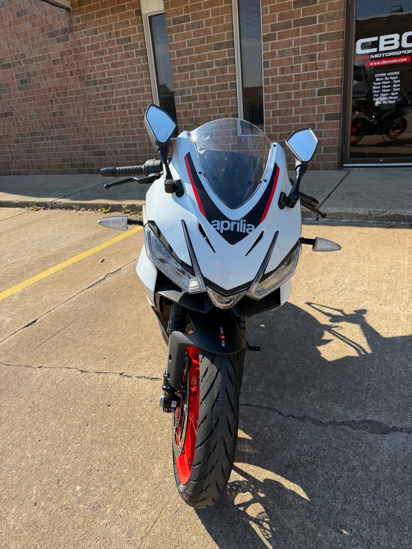 2025 Aprilia RS 457 - Opalescent Light - AP2117