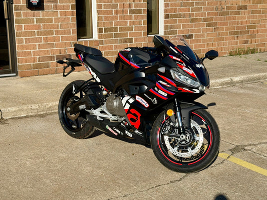 2026 Aprilia RS 457 - GP Replica Black - AP2134