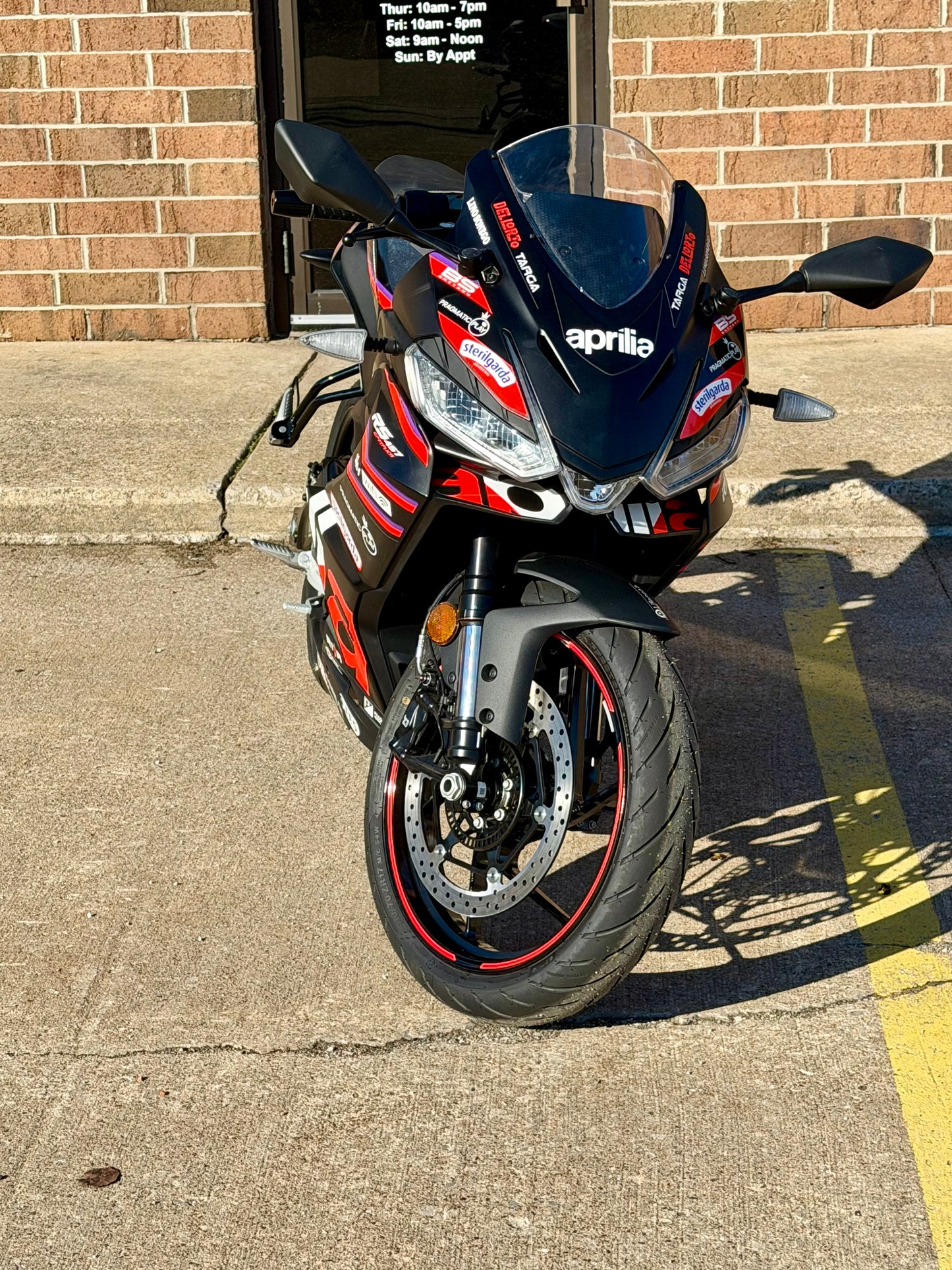 2026 Aprilia RS 457 - GP Replica Black - AP2134