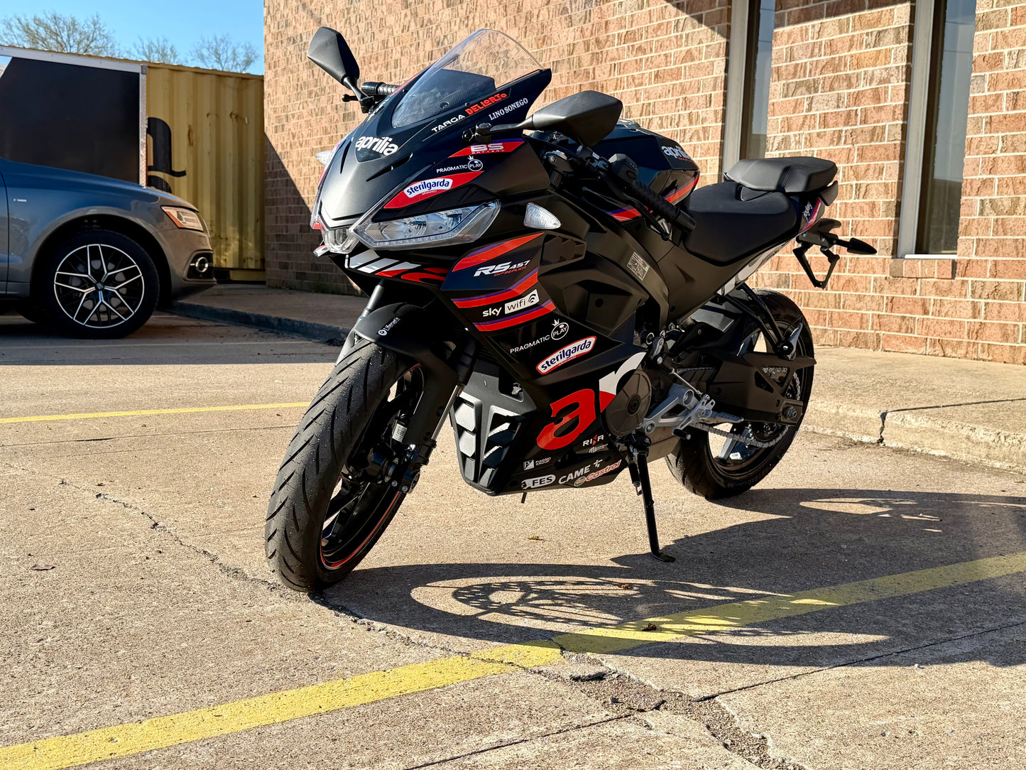 2026 Aprilia RS 457 - GP Replica Black - AP2134