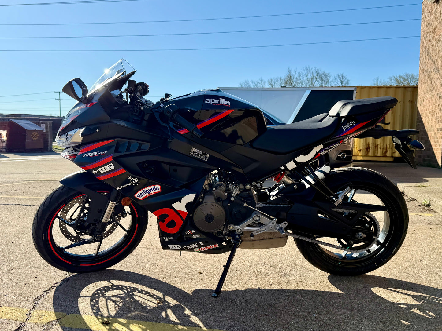 2026 Aprilia RS 457 - GP Replica Black - AP2134