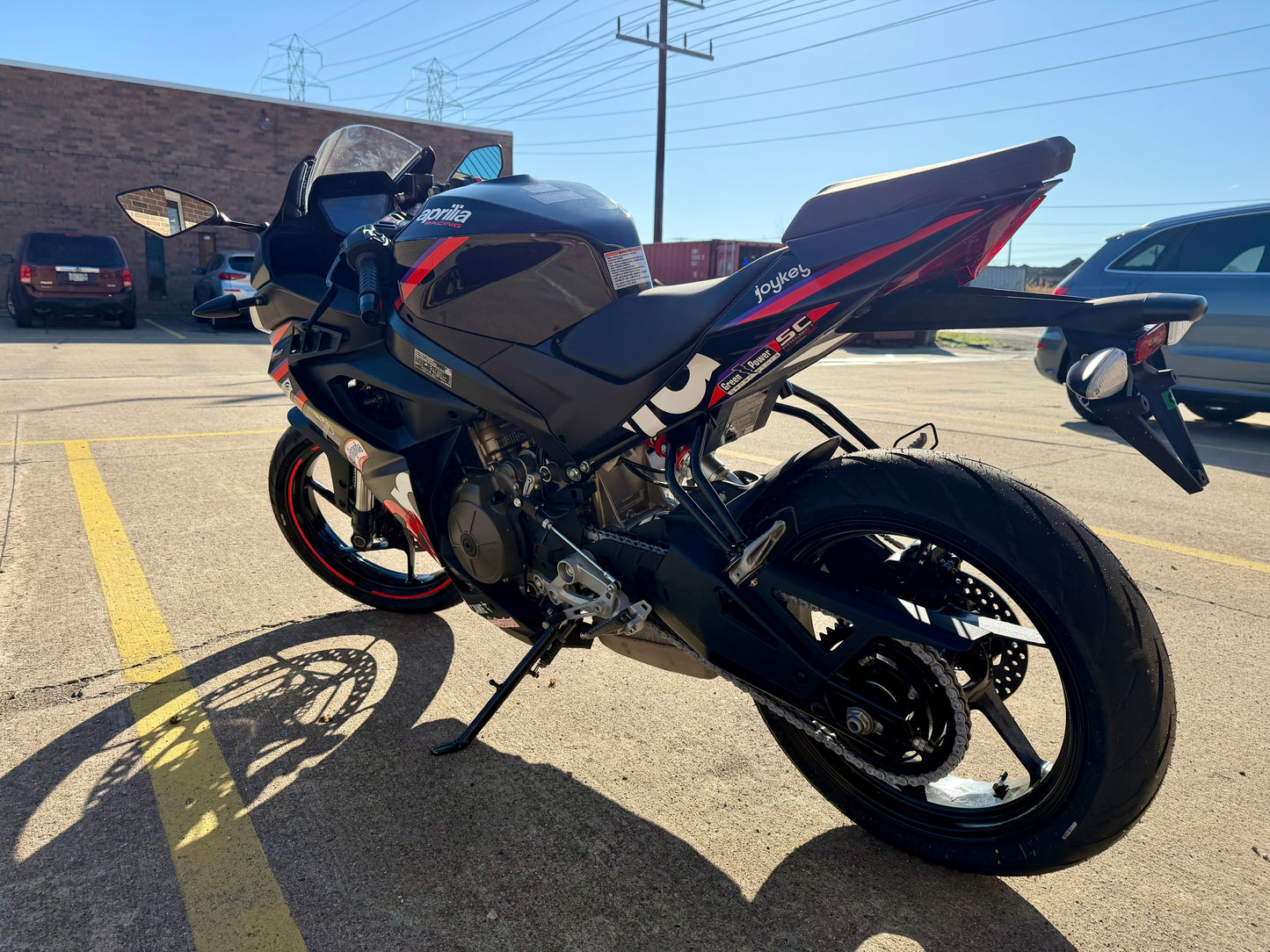 2026 Aprilia RS 457 - GP Replica Black - AP2134