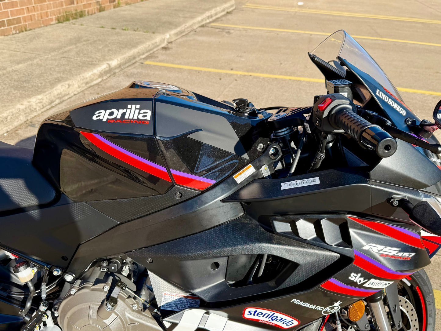 2026 Aprilia RS 457 - GP Replica Black - AP2134
