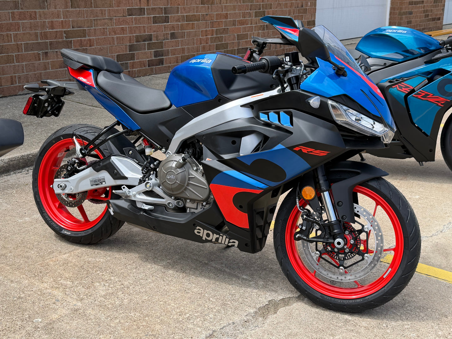 2026 Aprilia RS 457 - Coral Snake Blue - AP2136