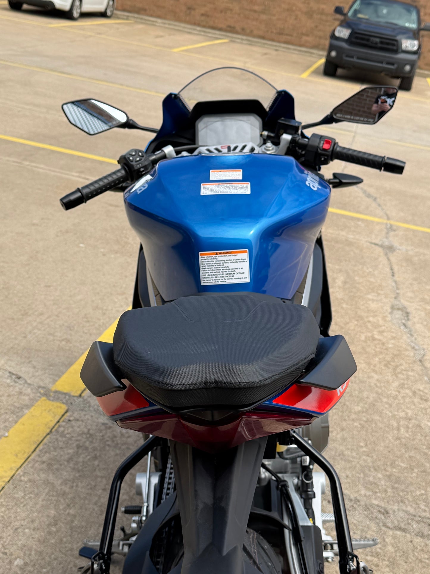 2026 Aprilia RS 457 - Coral Snake Blue - AP2136