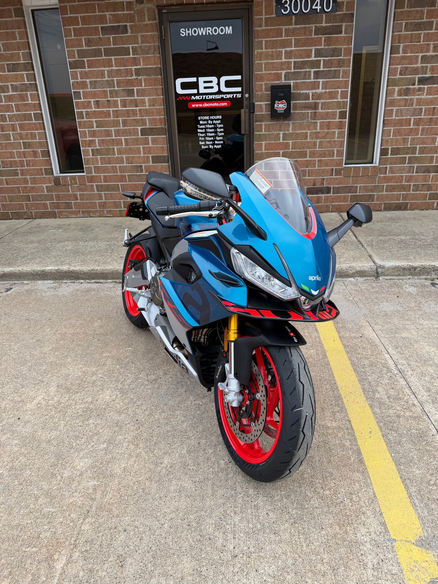 2026 Aprilia RS 660 - Blue Marlin - AP2128