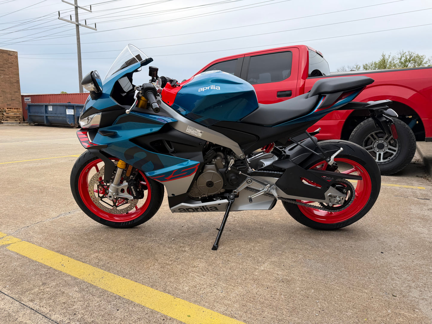 2026 Aprilia RS 660 - Blue Marlin - AP2128