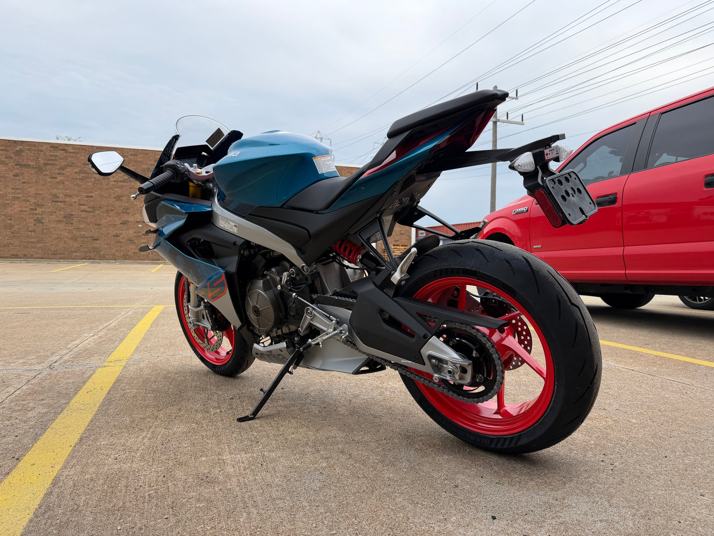 2026 Aprilia RS 660 - Blue Marlin - AP2128