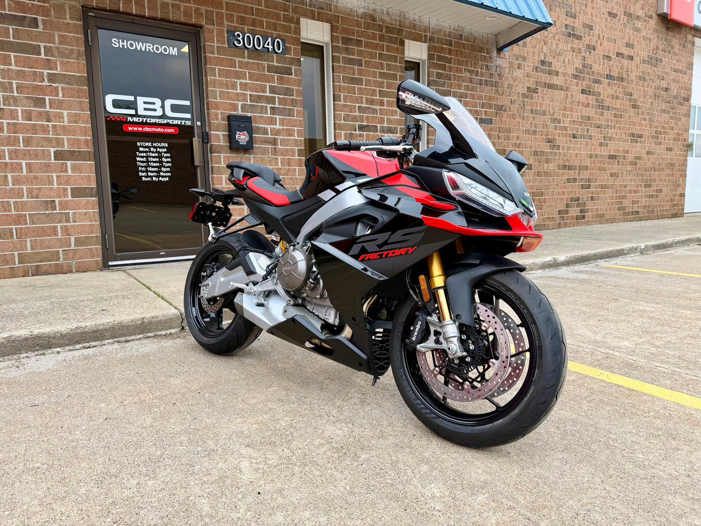 2026 Aprilia RS 660 Factory - Dark Banshee - AP2120