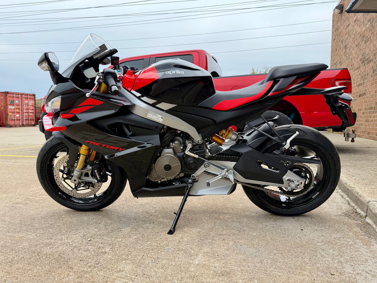 2026 Aprilia RS 660 Factory - Dark Banshee - AP2120