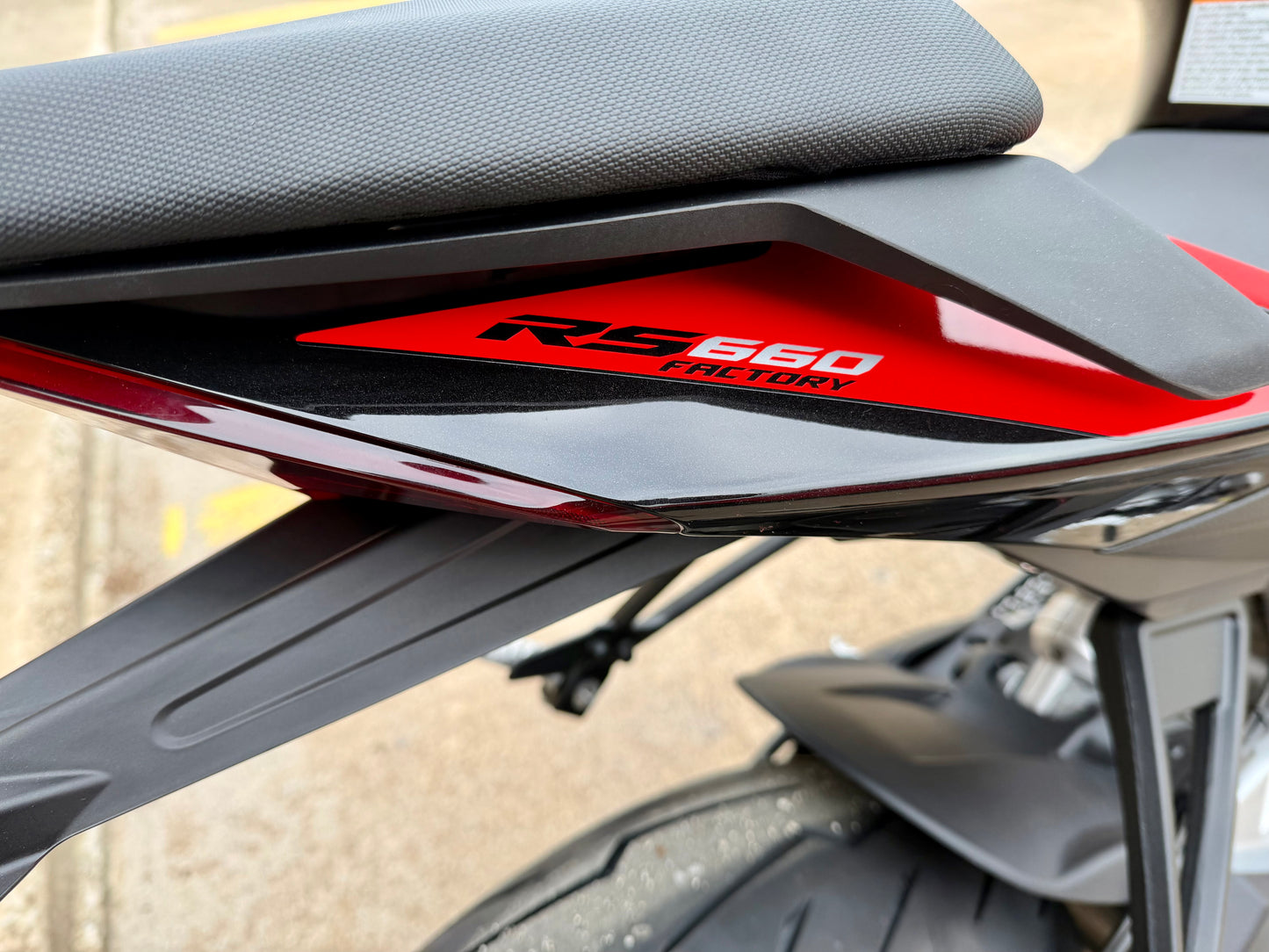 2026 Aprilia RS 660 Factory - Dark Banshee - AP2120