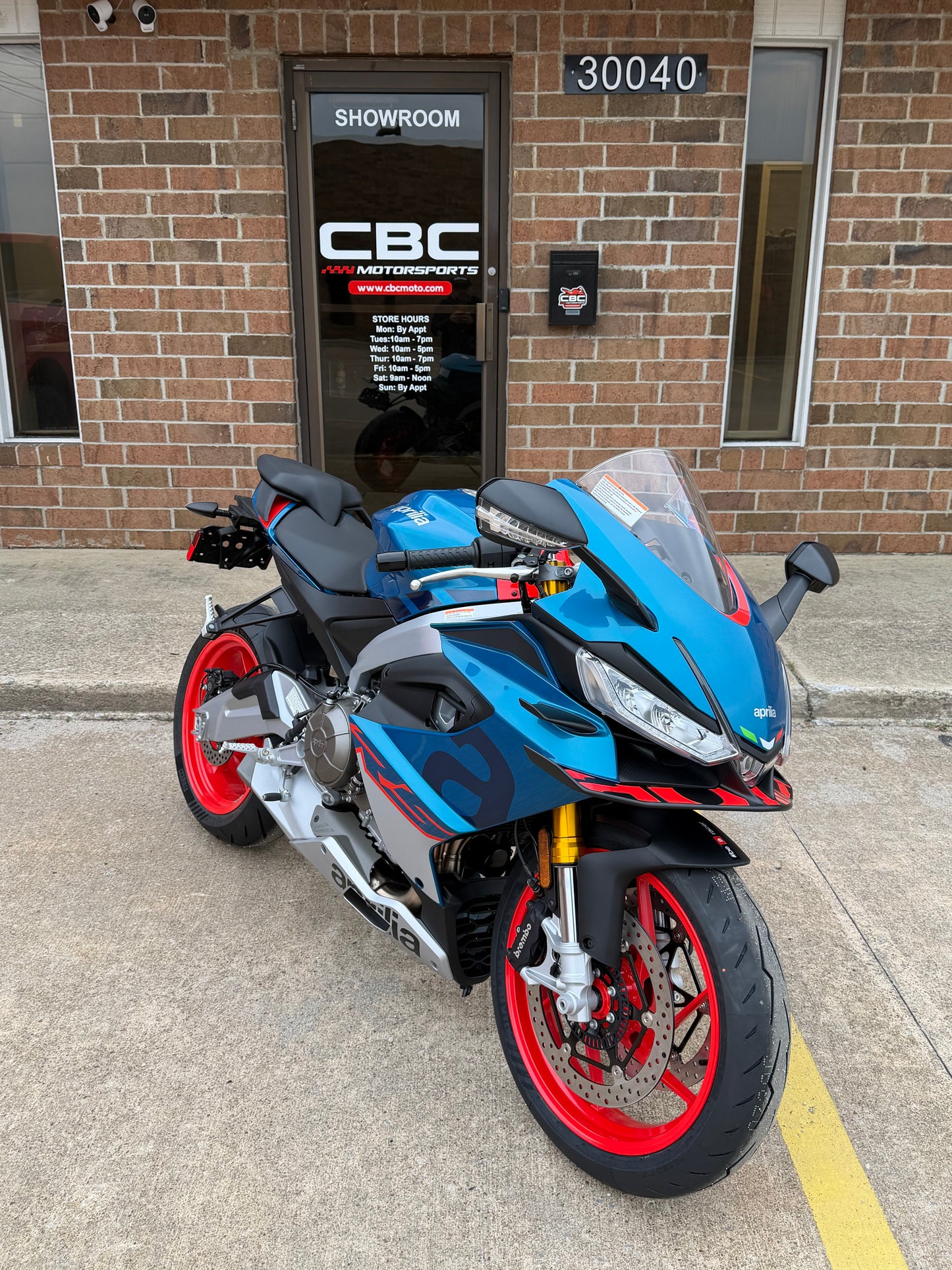 2026 Aprilia RS 660 - Blue Marlin - AP2127