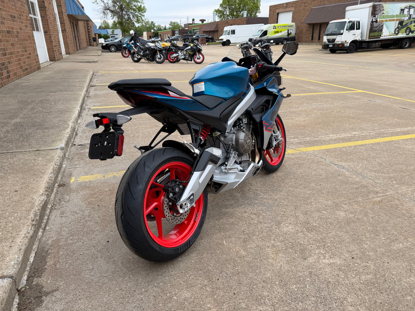 2026 Aprilia RS 660 - Blue Marlin - AP2127