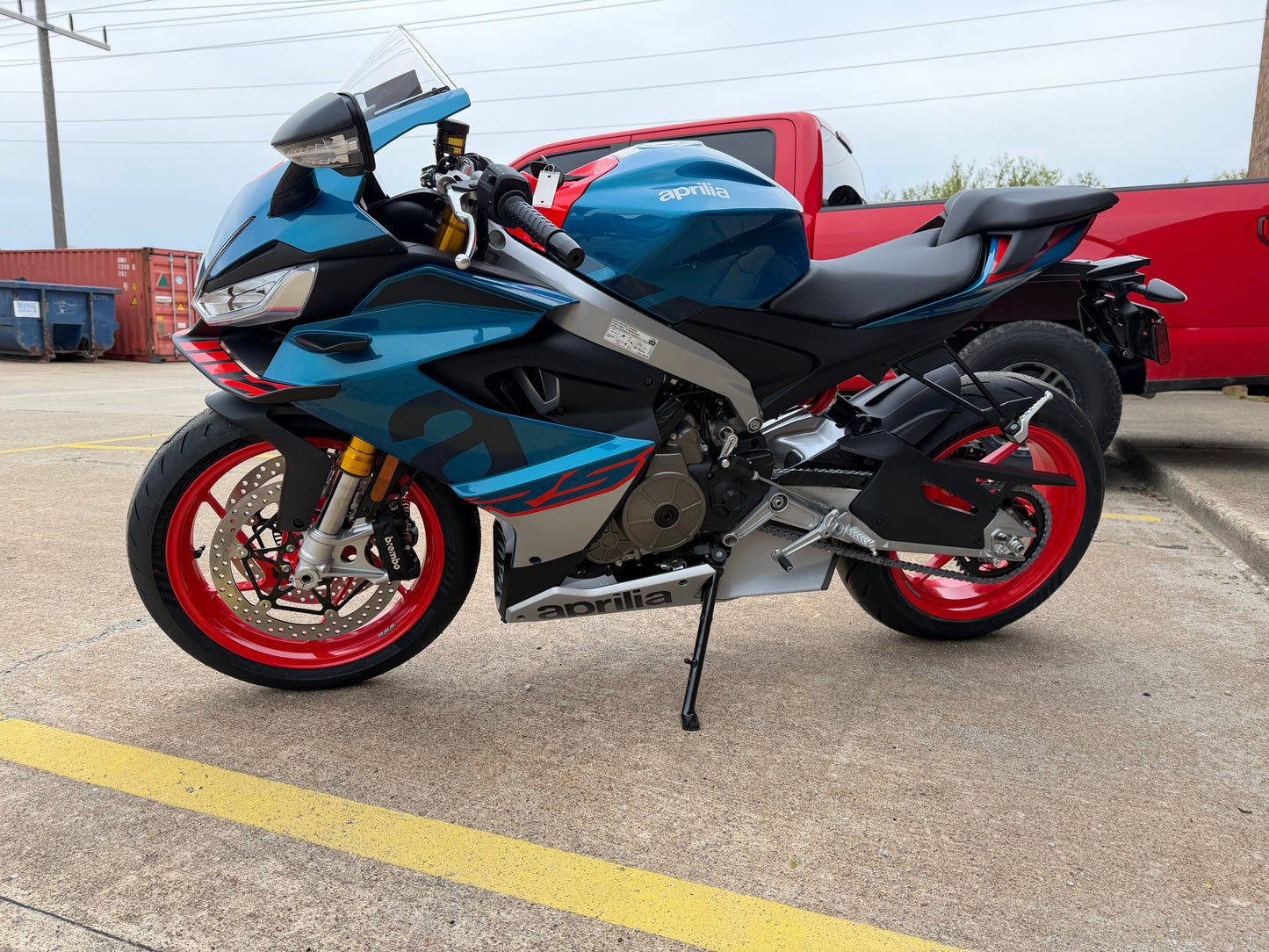 2026 Aprilia RS 660 - Blue Marlin - AP2127